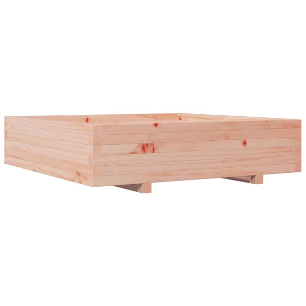 Jardinera madera maciza de abeto Douglas 100x100x26.5 cm M 2