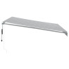 Toldo retrátil automático 400x300 cm antracite e branco 4