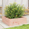 Jardinera madera maciza de abeto Douglas 70x70x23 cm 3