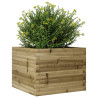 Jardinera de madera de pino impregnada 60x60x45.5 cm 4