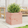 Jardinera madera maciza de abeto Douglas 50x50x45.5 cm 3