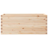 Jardinera de madera maciza de pino 110x40x45.5 cm 5