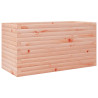 Jardinera madera maciza de abeto Douglas 90x40x45.5 cm 2