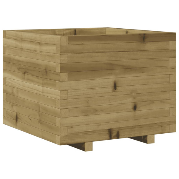 Jardinera madera de pino impregnada 60x60x49.5 cm M 2