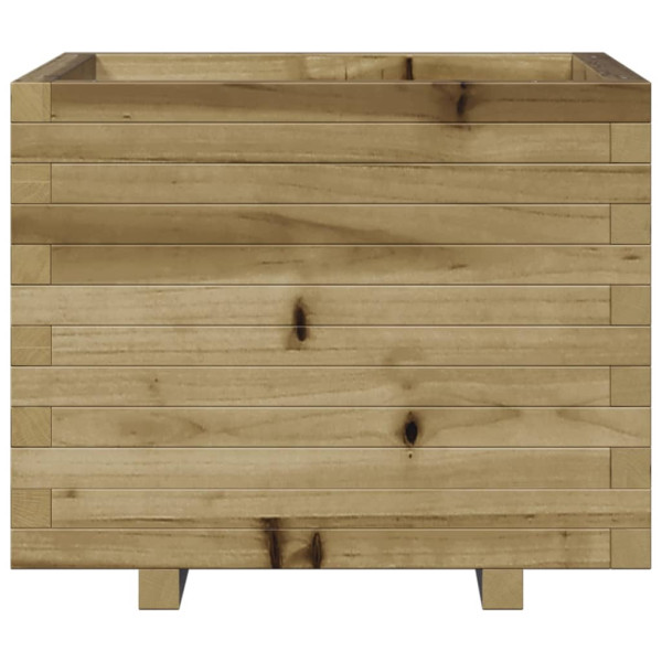 Jardinera madera de pino impregnada 60x60x49.5 cm M 5