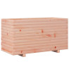 Jardinera madera maciza de abeto Douglas 90x40x49.5 cm 2