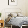 Cabeceira de cama 107 cm metal branco 1