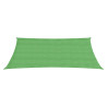 Toldo de vela HDPE verde claro 160 g/m² 3.5x5 m 2