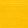 Toldo de vela rectangular HDPE amarillo 160 g/m² 2x3.5 m 5