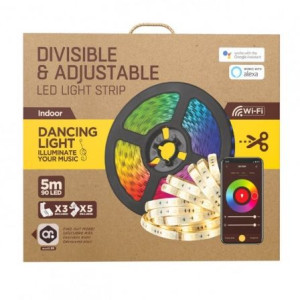 Tira led Muvit IO  MIOLST002 WiFi color rgb+cct H