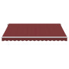 Toldo retráctil automático burdeos 400x300 cm 3