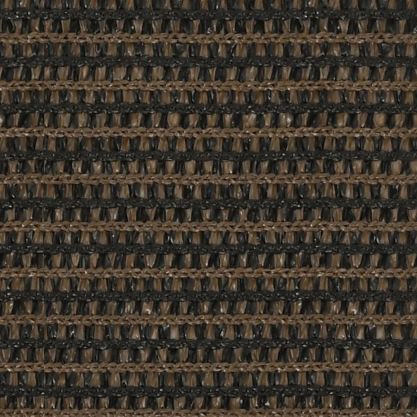 Para-sol estilo vela 160 g/m² 2.5x3 m PEAD castanho M 3