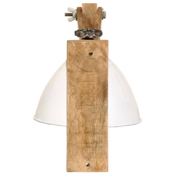 Lámpara de pared 25 W E27 blanco M 5