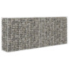 Cesta de muro de gaviones acero galvanizado 85x30x200 cm 1
