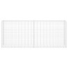 Cesta de muro de gaviones acero galvanizado 85x30x200 cm 3