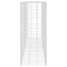 Cesta de muro de gaviones acero galvanizado 85x30x200 cm 4