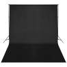 Sistema porta-fundos 500 x 300 cm preto 1