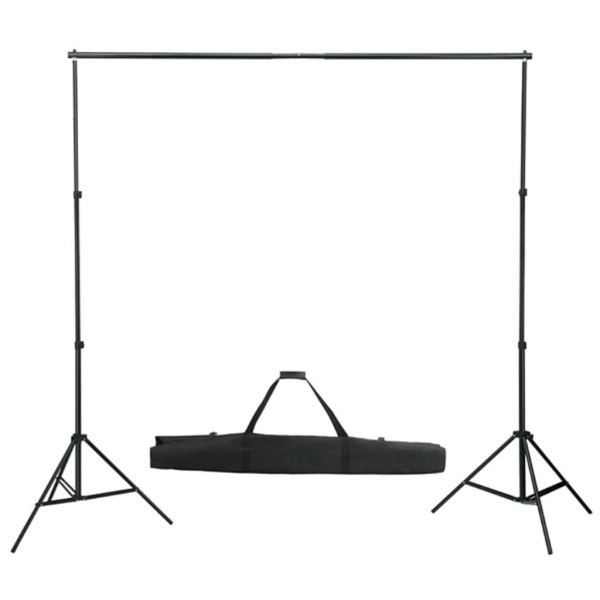Kit estudio fotográfico lámparas sombrillas fondo y reflector M 3