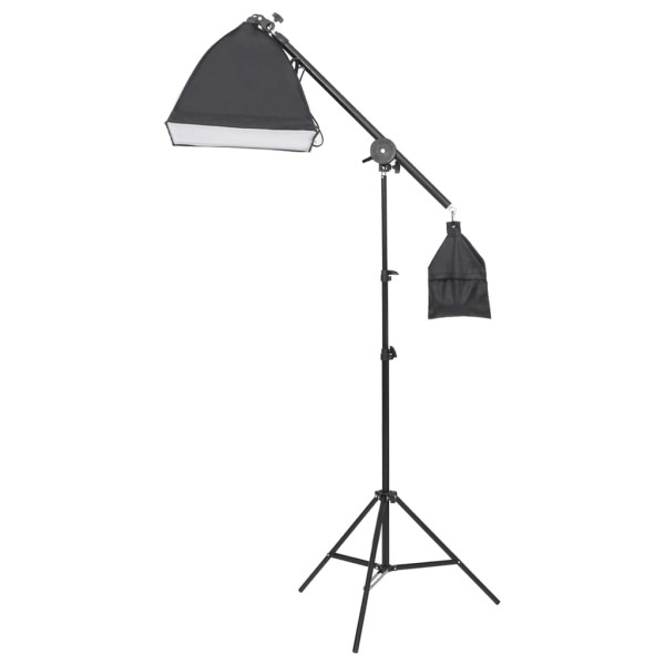Kit de estudio fotográfico con luces. fondo y reflector M 2