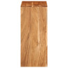 Cómoda de madera maciza de acacia 55x33x75 cm 4