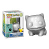 Funko pop jumbo pokemon s6 bulbasaur prata efeito metálico 10 polegadas especial exclusivo Edição 59874 1