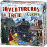 Juego de mesa asmodee ¡aventureros al tren! europa pegi 8 1