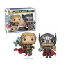 Pacote 2 funkos funko pop maravilha thor amor e trovão thor & migthy thor 63176 1