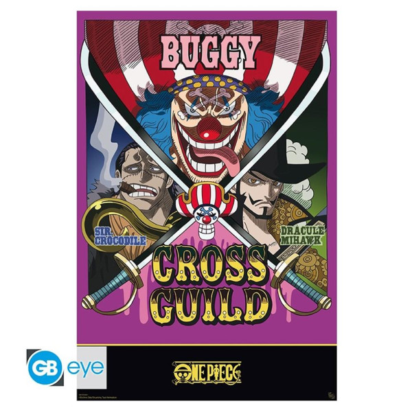 Poster gb eye maxi one piece wanted cross guild D