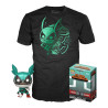 Pop & tee my hero academia deku con casco (full mech suit) funko + camiseta talla s 1