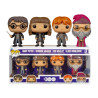 Funko pop harry potter pack 4 figuras harry hermione haltledore ron 1