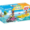 Playmobil starter pack moto de agua con bote banana 1