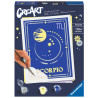 Kit para pintura com números Ravensburger criar série tendência d zodiac: escorpião 1