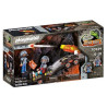 Playmobil dino mine carro de cohetes 1