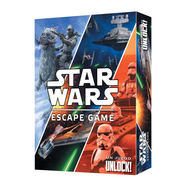 Juego de mesa asmodee star wars escape game D