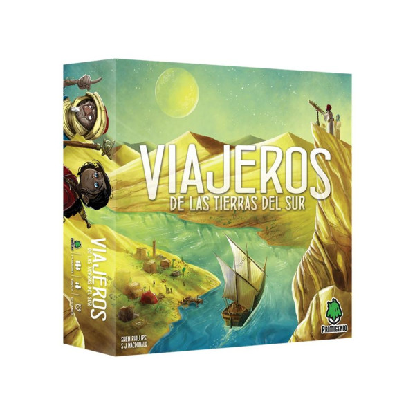 Juego de mesa viajeros de las tierras del sur edad recomendada 12 años D