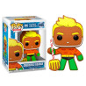 Funko pop dc comics super heróis gingerbread aquaman 64321 1