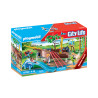 Parque de aventura na cidade de Playmobil com barco naufrágio 1