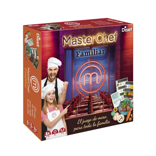 Juego de mesa masterchef familiar pegi 10 D
