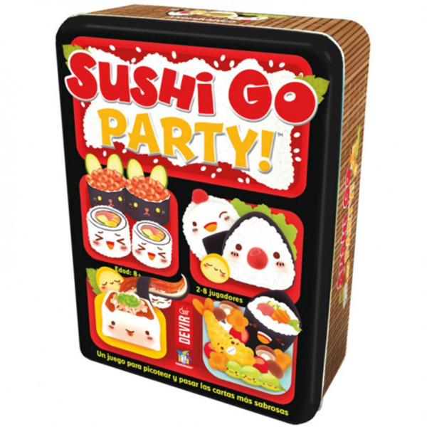 Juego de mesa devir sushi go party pegi 8 D