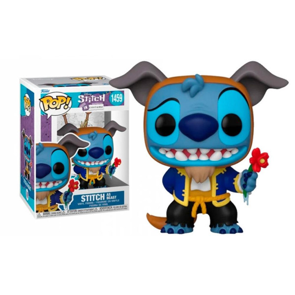 Funko pop disney stitch disfraz la bella y la bestia bestia 75162 D