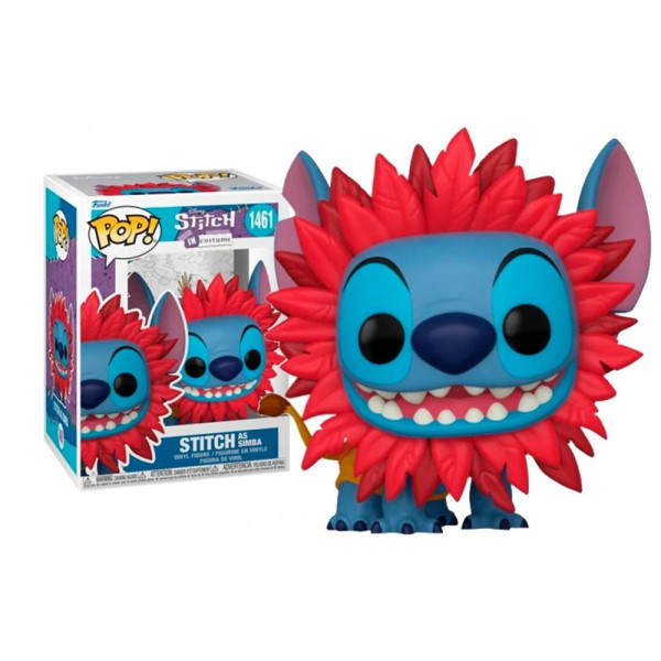 Funko pop disney stitch disfraz el rey leon simba 75164 D