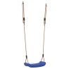 Columpio para niños individual con cuerda ajustable azul 2
