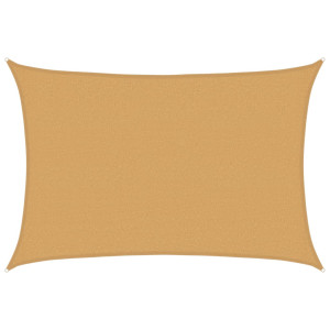 Para-sol estilo vela retangular 160 g/m² 2.5x3.5 m areia H