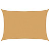 Para-sol estilo vela retangular 160 g/m² 2.5x3.5 m areia 2