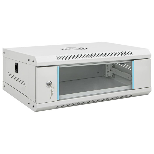 Armario rack de servidores de pared 4U 19 IP20 53x40x21 cm D