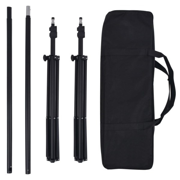 Kit de estudio fotográfico con telón de fondo y set de luces M 5