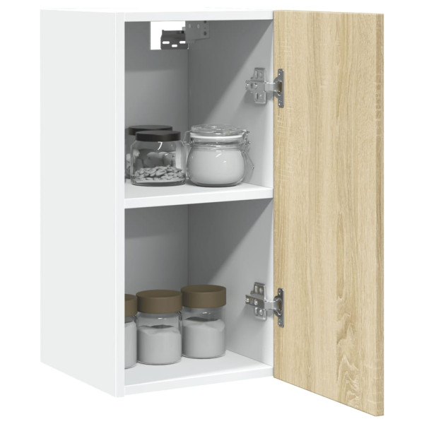 Armario colgante cocina contrachapada color roble 29.5x31x60 cm M 4