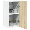 Armario colgante cocina contrachapada color roble 29.5x31x60 cm 4