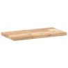 Estantes flotantes 2 uds madera acacia sin tratar 40x20x2 cm 3