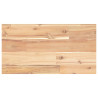 Estante flotante madera maciza de acacia sin tratar 60x20x2 cm 2